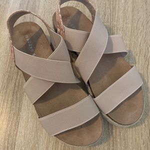 Madden girl espadrille platforms